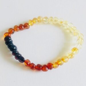 Pulsera ámbar arociris