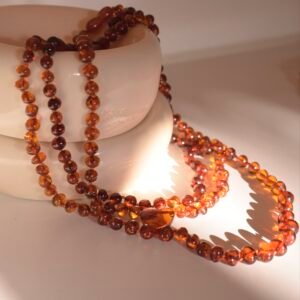 Collar Ambar Cognac