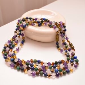 Collar piedras combinadas  (Bebés)