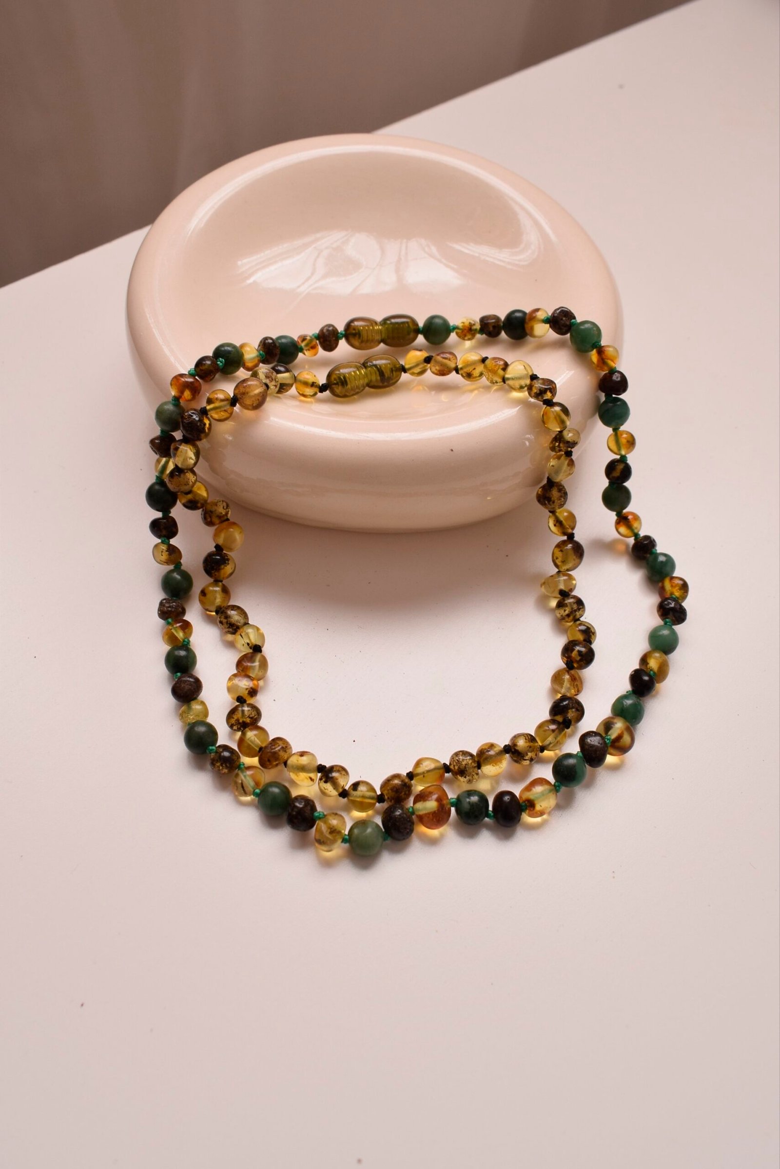 Collar Ambar Verde - Imagen 5