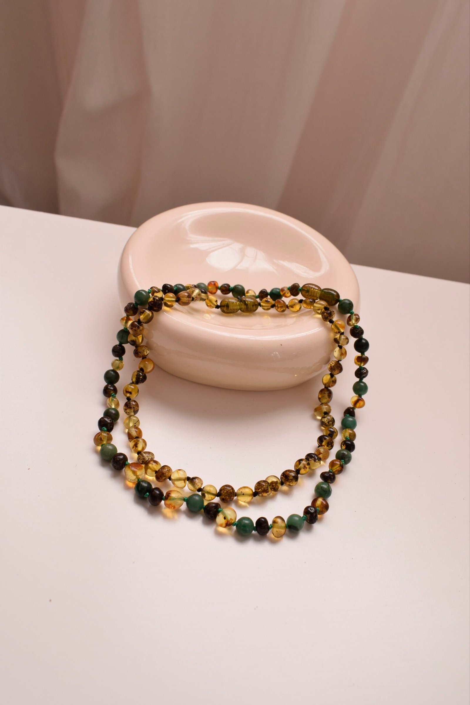 Collar Ambar Verde - Imagen 2