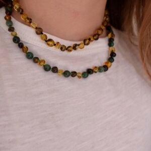 Collar Ambar Verde