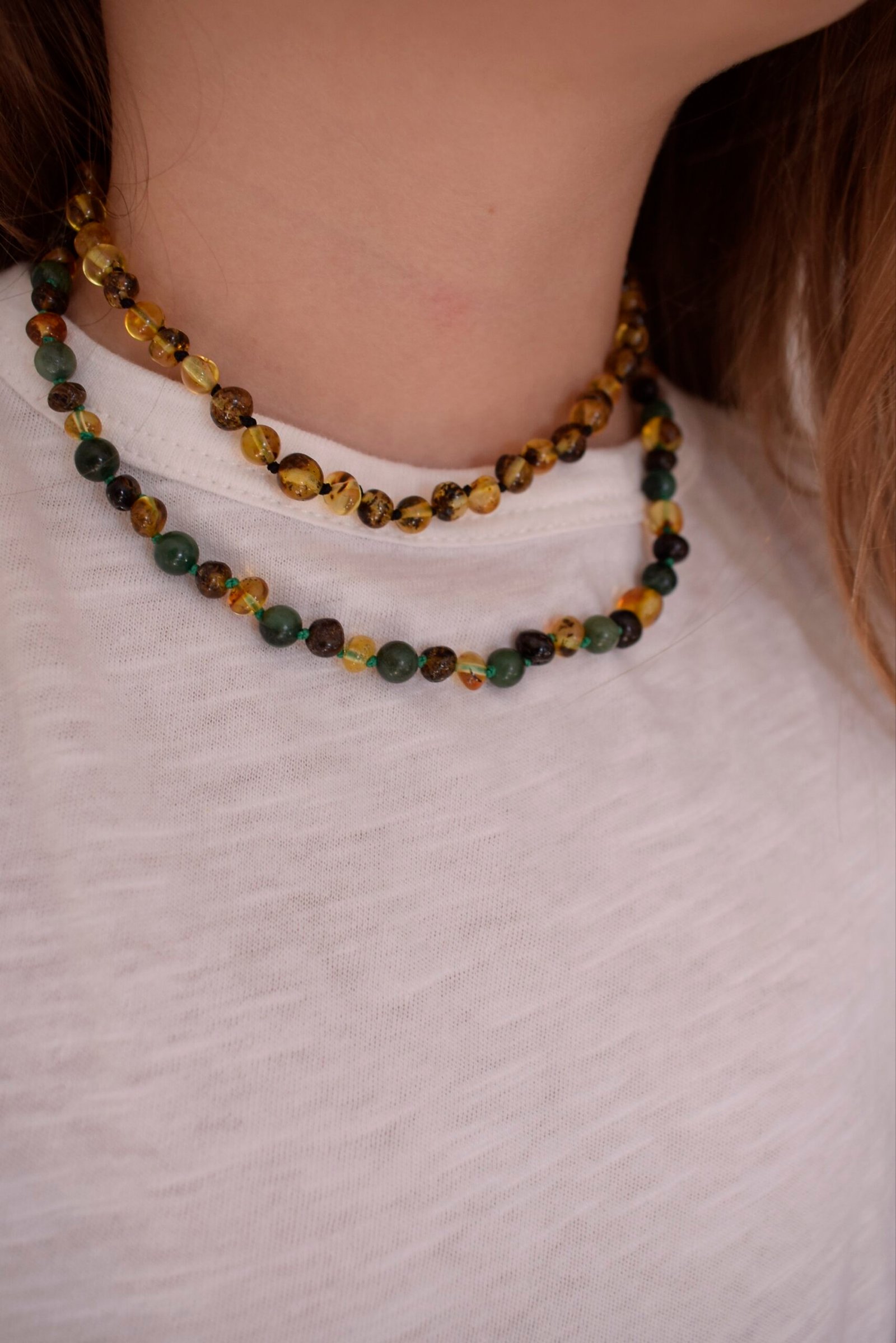 Collar Ambar Verde
