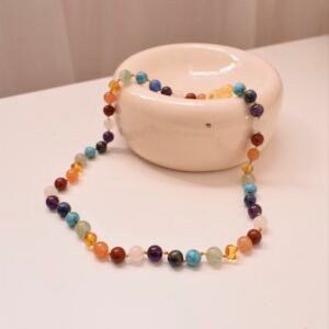 Collar Arcoiris ( Mix Piedras)