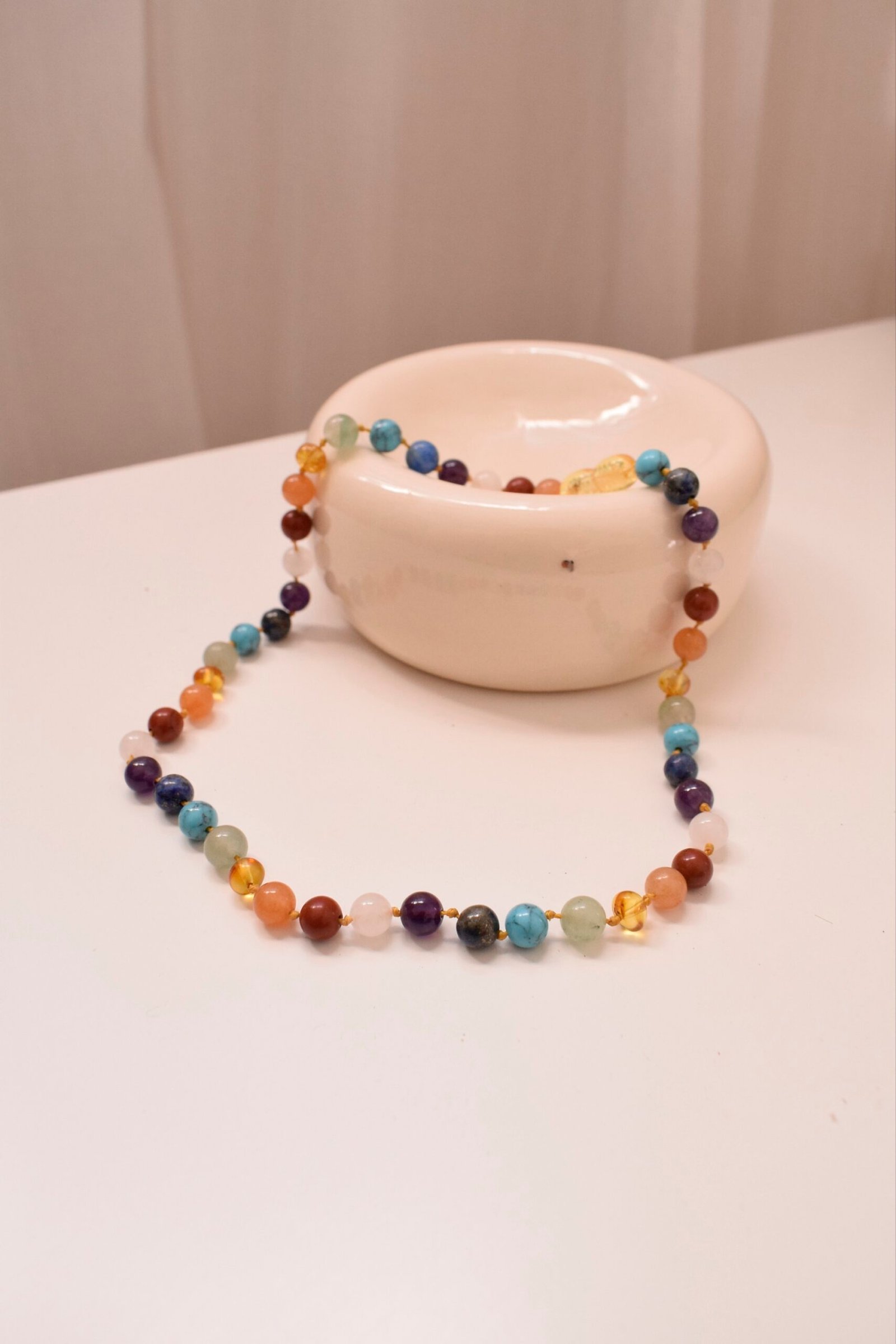 Collar Arcoiris ( Mix Piedras)