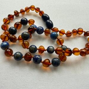 Collar Ambar y Lapislazuli